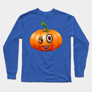 Funny Pumpkin Long Sleeve T-Shirt